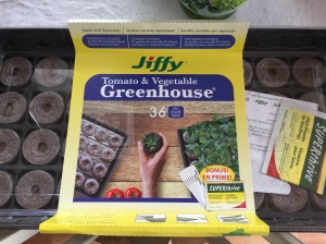 Jiffy Tomato and Vegetable Greenhouse, seed starter, gardening, farming, farm life, garden life, Deringer Farm